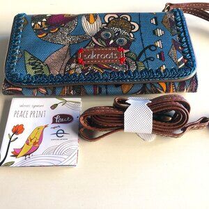 SAKROOTS CROSSBODY, WRISTLET WALLET